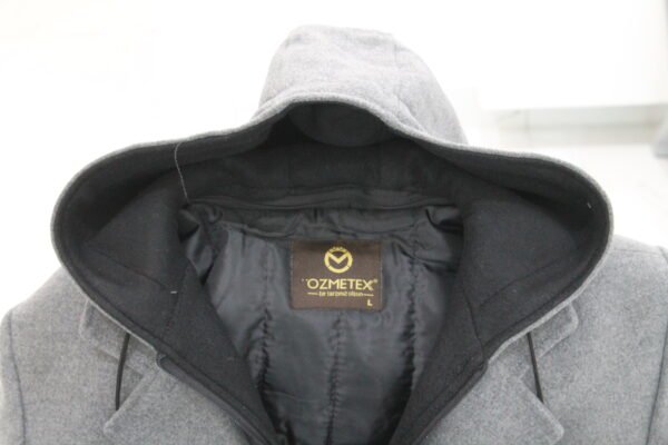 Classic Men's Coats – Style & Comfort Combined (Gray Ozmetex) - Image 2